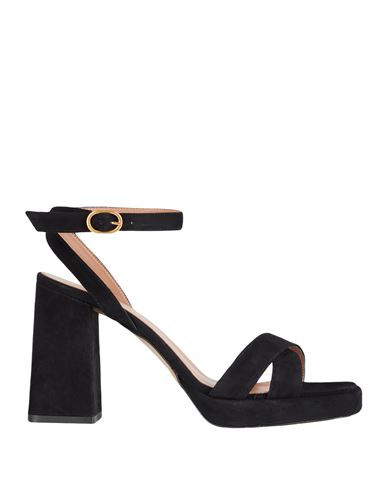 Bianca Di Woman Sandals Black Size 11 Soft Leather