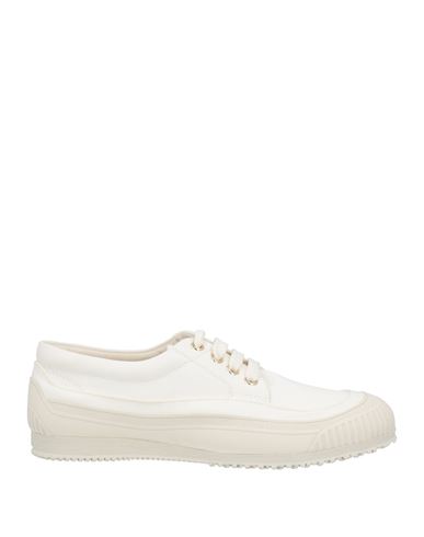 Hogan Woman Sneakers White Size 6.5 Textile Fibers, Rubber