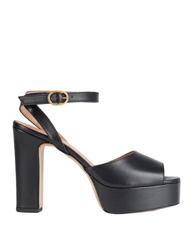 Bianca Di Woman Sandals Black Size 11 Soft Leather