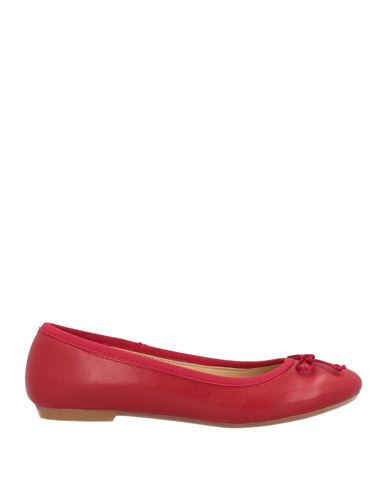 Vivian Woman Ballet Flats Red Size 6 Soft Leather