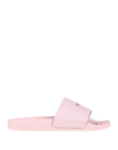 OFF-WHITE OFF-WHITE WOMAN SANDALS PINK SIZE 9 RUBBER