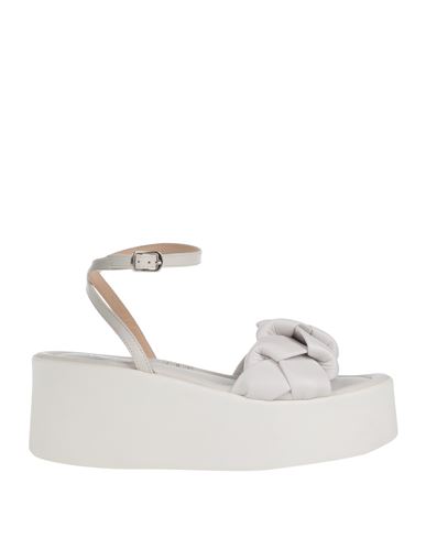 Vivian Woman Sandals White Size 9 Soft Leather
