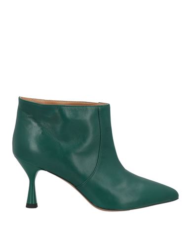 Islo Isabella Lorusso Woman Ankle Boots Green Size 11 Soft Leather