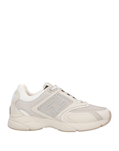 Fendi Nubuck Faster Sneakers In Grey