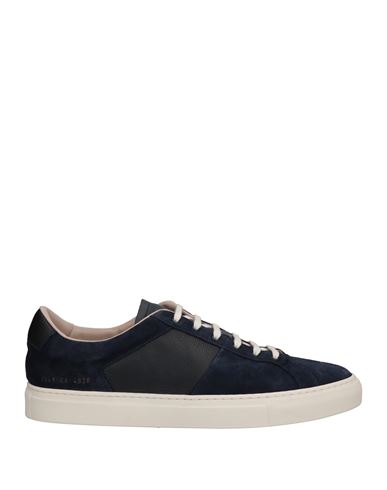 Common Projects Man Sneakers Midnight Blue Size 11 Soft Leather