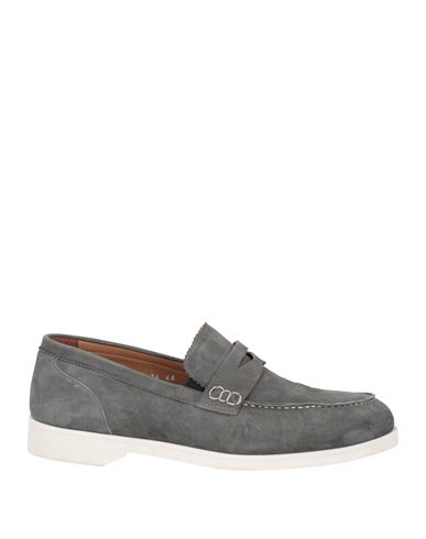 Carpe Diem Man Loafers Grey Size 13 Soft Leather
