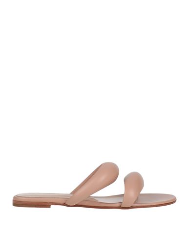 Gianvito Rossi Woman Sandals Blush Size 7.5 Soft Leather In Pink