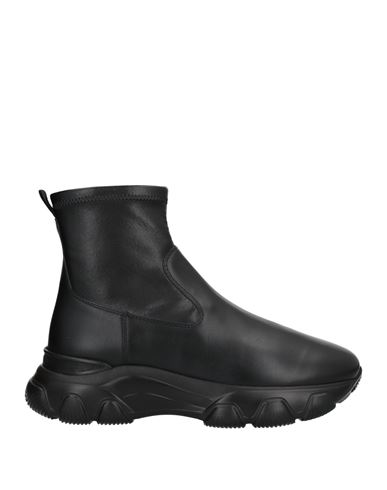 Hogan Woman Sneakers Black Size 11 Soft Leather