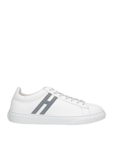 Hogan Man Sneakers White Size 13 Soft Leather In White