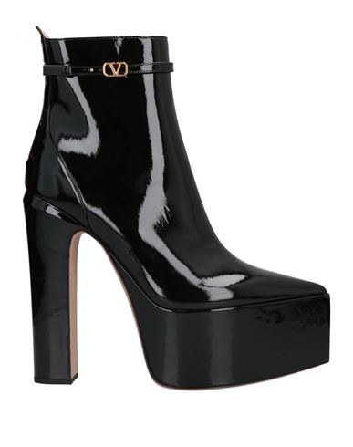 Shop Valentino Garavani Woman Ankle Boots Black Size 7 Soft Leather