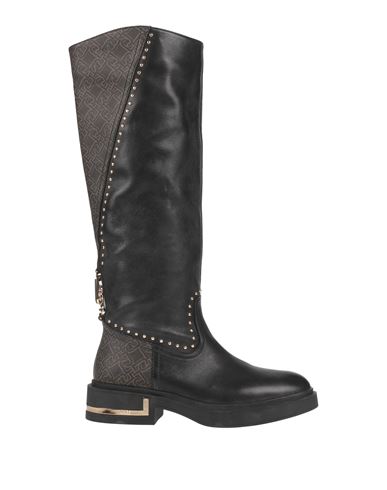Shop Liu •jo Woman Boot Black Size 8 Soft Leather