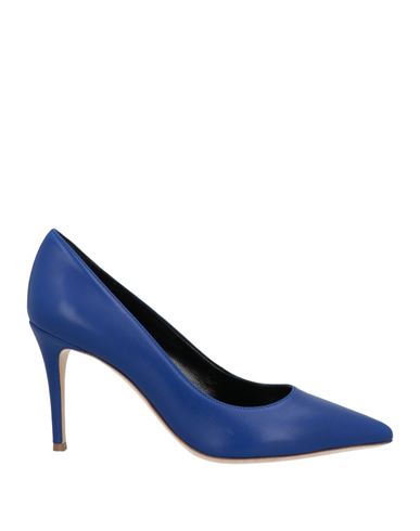 Lerre Woman Pumps Bright Blue Size 10.5 Soft Leather