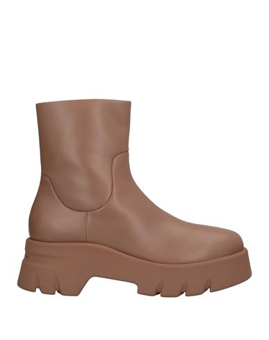Gianvito Rossi Montey 20 Leather Ankle Boots In Beige