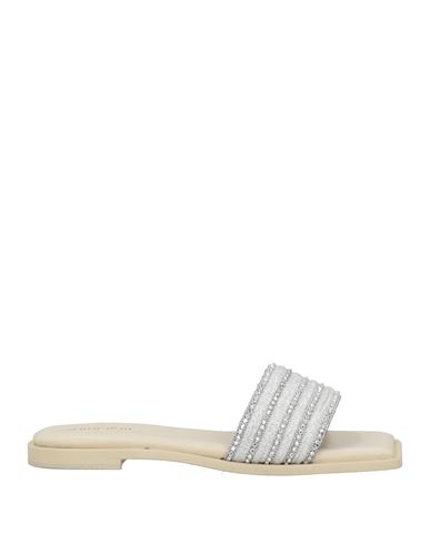 Lerre Woman Sandals Silver Size 11 Textile Fibers