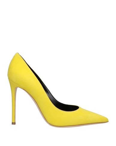 Lerre Woman Pumps Yellow Size 10 Soft Leather