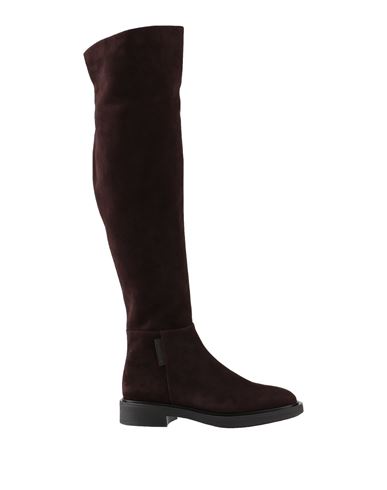Gianvito Rossi Woman Knee Boots Dark Brown Size 11 Soft Leather