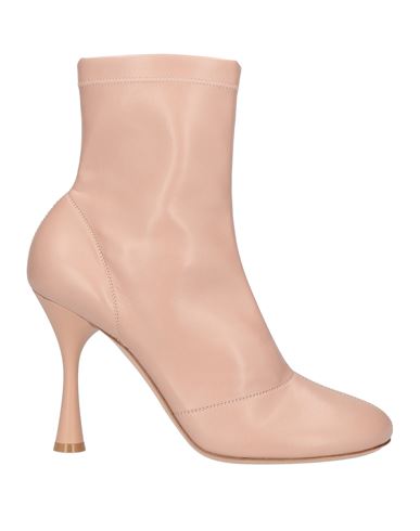 Gianvito Rossi Woman Ankle Boots Blush Size 11 Soft Leather In Pink