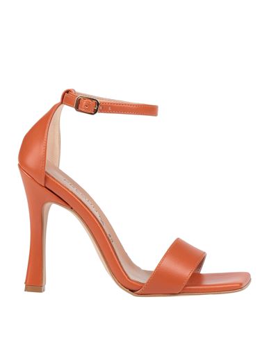 Pregunta Woman Sandals Rust Size 11 Soft Leather In Red