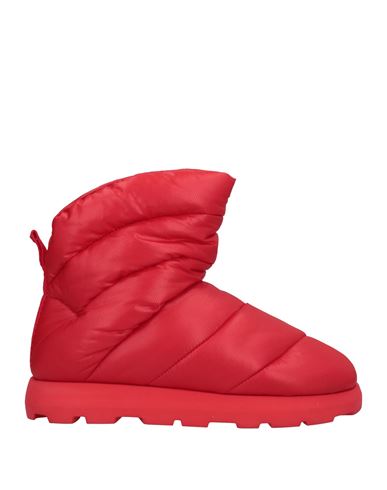 Shop Piumestudio Woman Ankle Boots Red Size 8 Textile Fibers