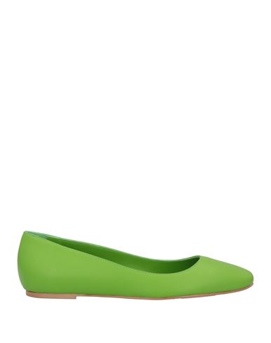 Lorita De Caro® Lorita De Caro Woman Ballet Flats Green Size 11 Soft Leather