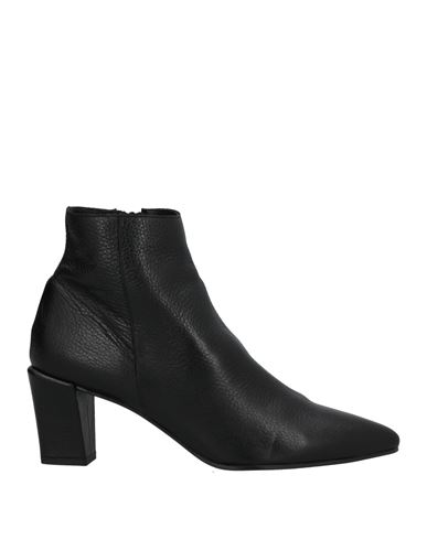 Daniele Ancarani Woman Ankle Boots Black Size 12 Soft Leather