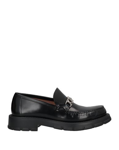 Ferragamo Man Loafers Black Size 7.5 Calfskin