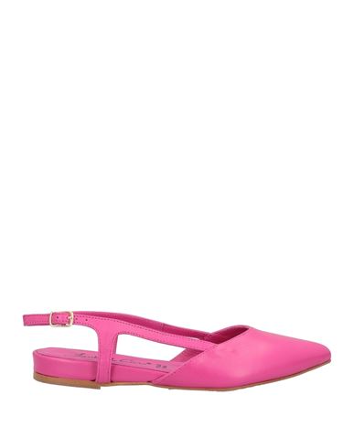 Lorita De Caro® Lorita De Caro Woman Ballet Flats Fuchsia Size 10 Soft Leather In Pink