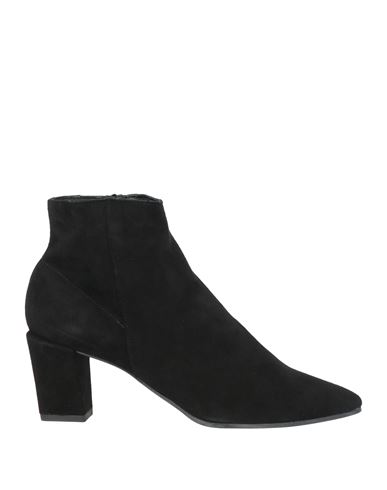 Daniele Ancarani Woman Ankle Boots Black Size 6 Leather