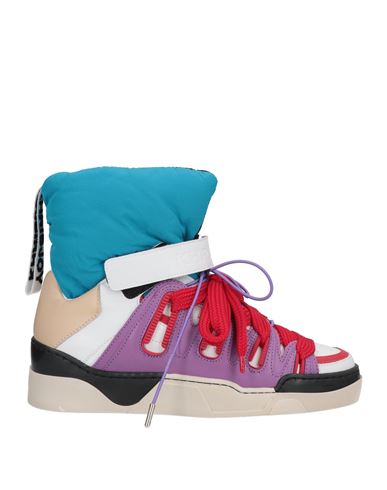 Shop Khrisjoy Woman Ankle Boots Purple Size 8 Polyester, Polyurethane, Polyamide