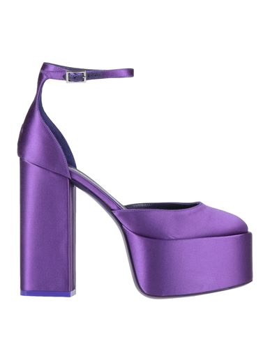 Paris Texas Woman Pumps Purple Size 10 Textile Fibers