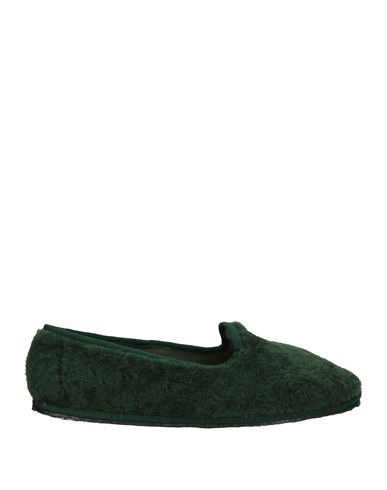 Vibi Venezia Man Loafers Dark Green Size 12 Shearling