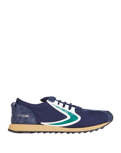 Valsport Special Nylon Man Sneakers Navy Blue Size 7 Nylon, Soft Leather