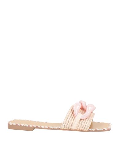 Tosca Blu Woman Sandals Blush Size 5 Textile Fibers In Pink