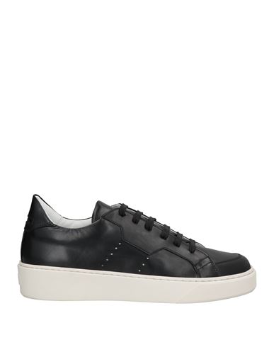 Attimonelli's Man Sneakers Black Size 13 Soft Leather