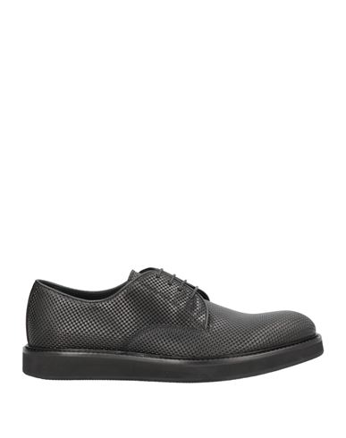 Attimonelli's Man Lace-up Shoes Black Size 13 Calfskin