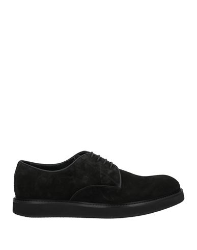 Attimonelli's Man Lace-up Shoes Black Size 13 Soft Leather