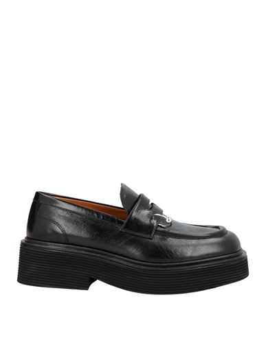 Marni Moccassin Piercing Black In Black
