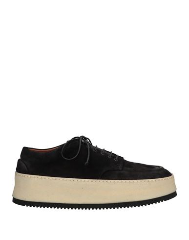 Marsèll Man Lace-up Shoes Black Size 10 Soft Leather