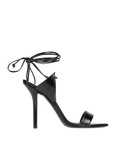 Philosophy Di Lorenzo Serafini Woman Sandals Black Size 11 Soft Leather