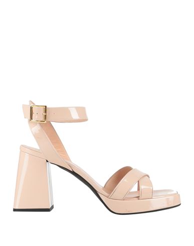 Giampaolo Viozzi Woman Sandals Blush Size 11 Soft Leather In Pink