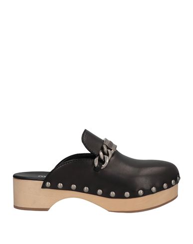 Miu Miu Woman Mules & Clogs Black Size 7 Soft Leather