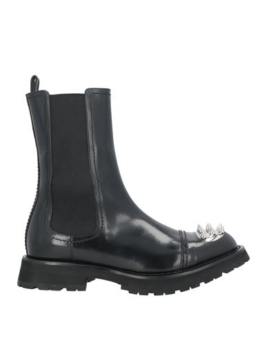 Shop Alexander Mcqueen Man Boot Black Size 9 Soft Leather