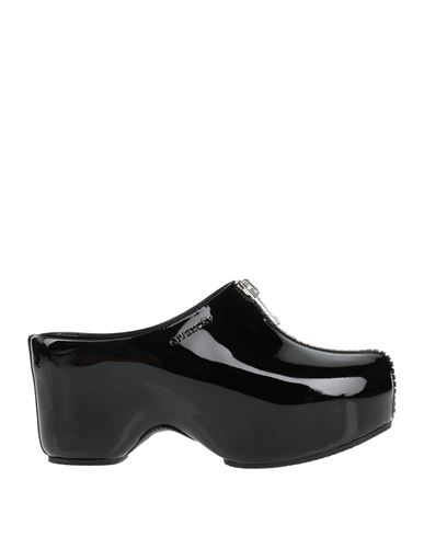 GIVENCHY GIVENCHY WOMAN MULES & CLOGS BLACK SIZE 7 CALFSKIN