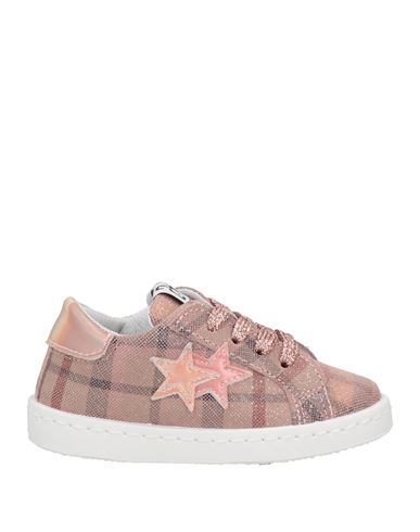 2star Babies'  Toddler Girl Sneakers Pastel Pink Size 9c Textile Fibers, Soft Leather