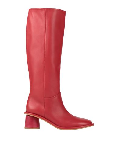 Alysi Woman Knee Boots Red Size 10 Soft Leather