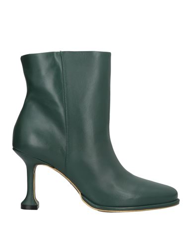 Gold & Rouge Woman Ankle Boots Dark Green Size 10 Soft Leather