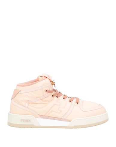 Fendi Woman Sneakers Blush Size 8 Textile Fibers In Pink