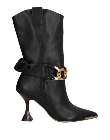 Gold & Rouge Woman Ankle Boots Black Size 6 Soft Leather