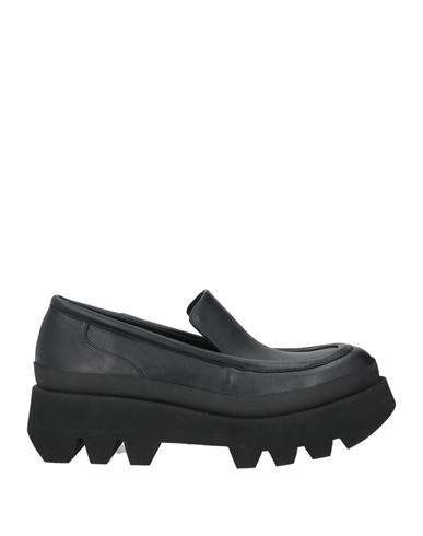 Paloma Barceló Woman Loafers Black Size 10 Soft Leather
