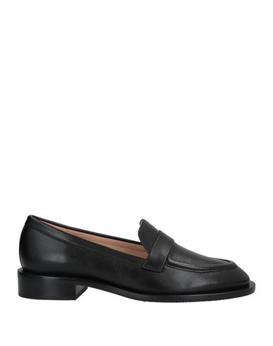 Stuart Weitzman Woman Loafers Black Size 5.5 Soft Leather